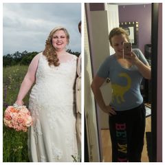 140 lbs lost