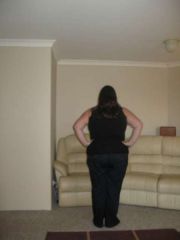 17 06 2009 - 6 weeks post op

These are my new size 20 jeans (was a size 24)..but they're already too baggy around my butt n legs ...apart from the fact they cost $100 I guess that's a good thing!