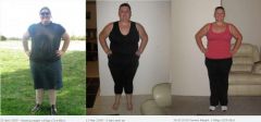 10 months difference. Almost 30kgs down...still a lot more to go, but definitely getting there!