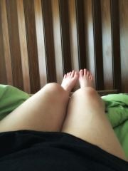 May 10, 2016 I Can See My feet AND polish My Own toenails!
