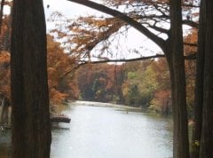 Here's where we live on the Blanco River in Texas