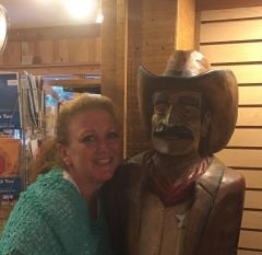 Being silly on vacation