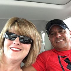 My sweetheart and me.