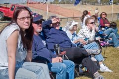 At son's soccer game
I am in blue with hand up
6 months after surger
