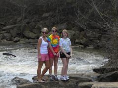 Summer 2010 Me , my daughter and her friend.