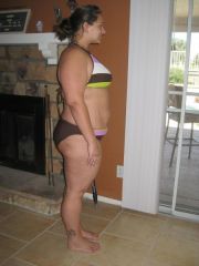 March '10
Weight: 220's?
Size 18 jeans