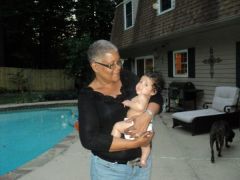 Holding my first grandchild 7/10 - 170 lbs