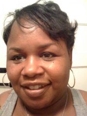 please dont mind the hair, this is after working out.  Comparing to the other face pic...i dont really see a difference