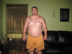 Day before Pre-Op diet 7/09/09, 326lbs
