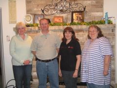 Me and my two sisters and brother in March 2009.