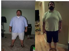 Before and after 160 Lbs difference