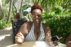 Chillin in Jamacia. 1 month  banded down 32lbs, no fill yet.