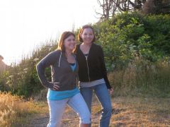me on the right