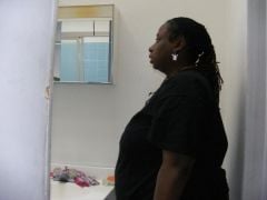 side veiw some time right after surgery