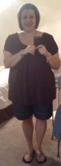 6 mnths post-op, 50 lbs down