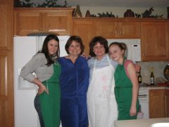 Easter 2007  Daughter, me, sister and her daughter