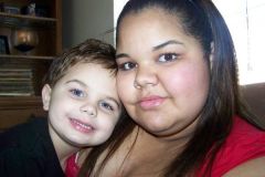 Me and My Oldest, Roger. =) This was taken before Rocco was Born.