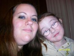 Me and Lila April 2009 268lbs