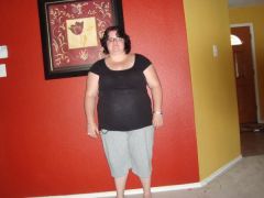 Two weeks pre-op and 4 days on pre-op diet. 259 lbs. 13 lbs lost 8/18/09