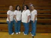 Me and my girls in Nursing School. I