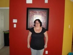 7 days post-op 245 lbs.