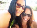 my skinny friend...with her skinny friend...lol