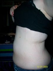 other side standing up sucking in
