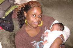 close up, me and my God Child