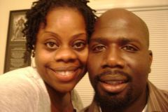 Hubby and I being silly