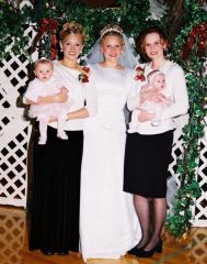 I'm in the middle of my sisters