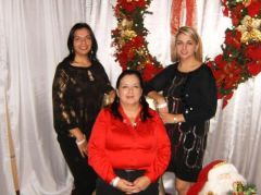 My younger sister on the left, also had the lapband & has lost 115 lbs.  My mom in the middle & me on the right.
