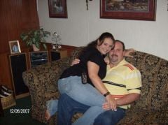Me & my friend David...poor guy.  haha