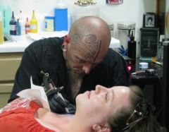 Butch at Fantasy Tattoo in NC...love him!