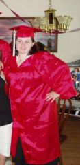Graduation 2007 I was probably 230-240? I have no clue because I didn't step on a scale... My highest was 270lbs.