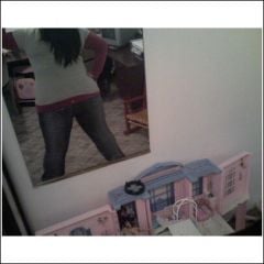 Big difference, behind getting much smaller...thank god! 10/15/09