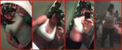 For those that questioned whether my other pics were me because I did not have 'my head' on the pictures...here you go. After kickboxing class - 5.5 months post-surgery, minus 73lbs