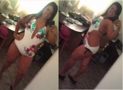 Vegas bathing suit #1 (these legs are still a work in progress)