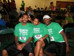 Me, Son, & Hubby b4 5k Aug2009