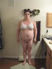 Night before surgery 8/19/09- Front view
222 lbs
Thar she blows!!!!!!!!!! Sorry if I don't laugh I will surely cry again....
