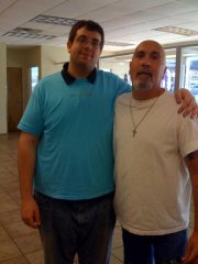 Me and my dad.