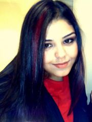 Red and black. <3
Highlightsss. =D