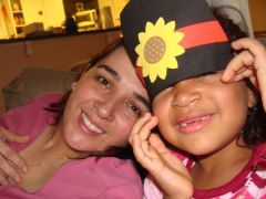 my Olivia and me.my double chin is slowly going away