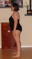 1/31/10 -32 lbs  need to work on the belly...still look prego!