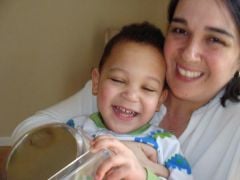 3/5/10 Jason and mommy