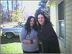 Me and hubby, me at 330