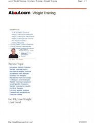 http://weighttraining.about.com