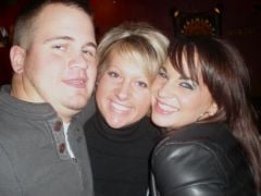 Night out! I have a pointy chin lol :)