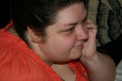 Me on Mother's Day, before banding.