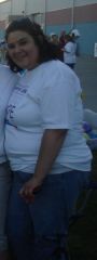 Relay for Life June 2009 1 month before surgery 240ish