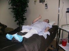 Looking hot for surgery.
